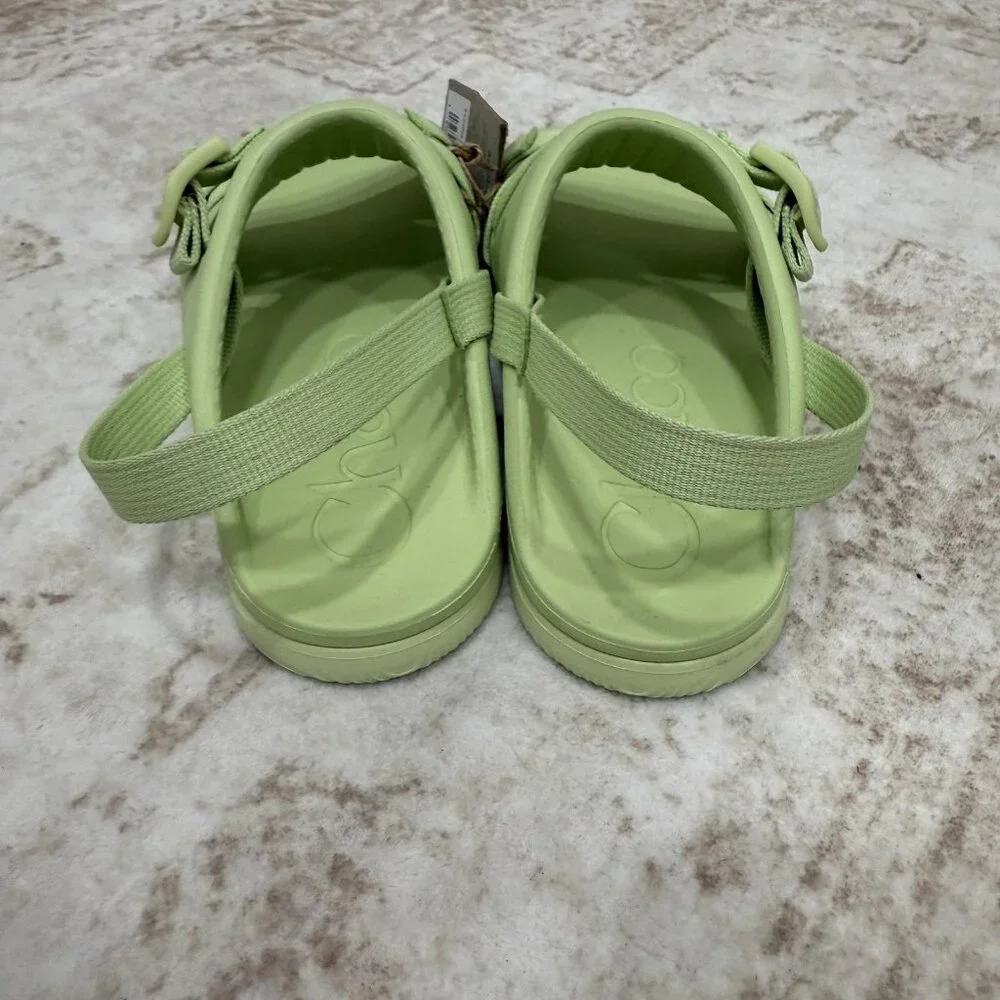 Chaco Sandals Kids Size 4 Pale Green Chillos Sport Strappy Slingback JCH180359